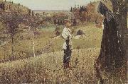 Mikhail Nesterov The Vision of the Boy Bartholomew oil on canvas